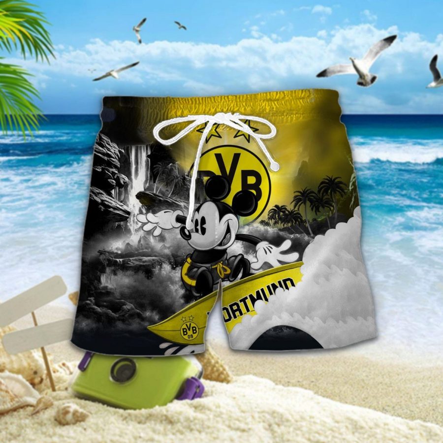 Hawaiihemd Borussia Dortmund – Herren Sommerhemd – Bild 2