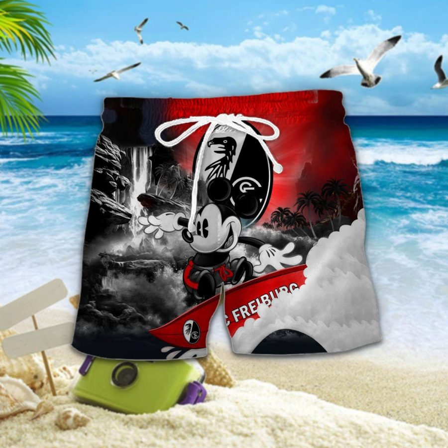 Hawaiihemd SC Freiburg II – Herren Sommerhemd – Bild 2