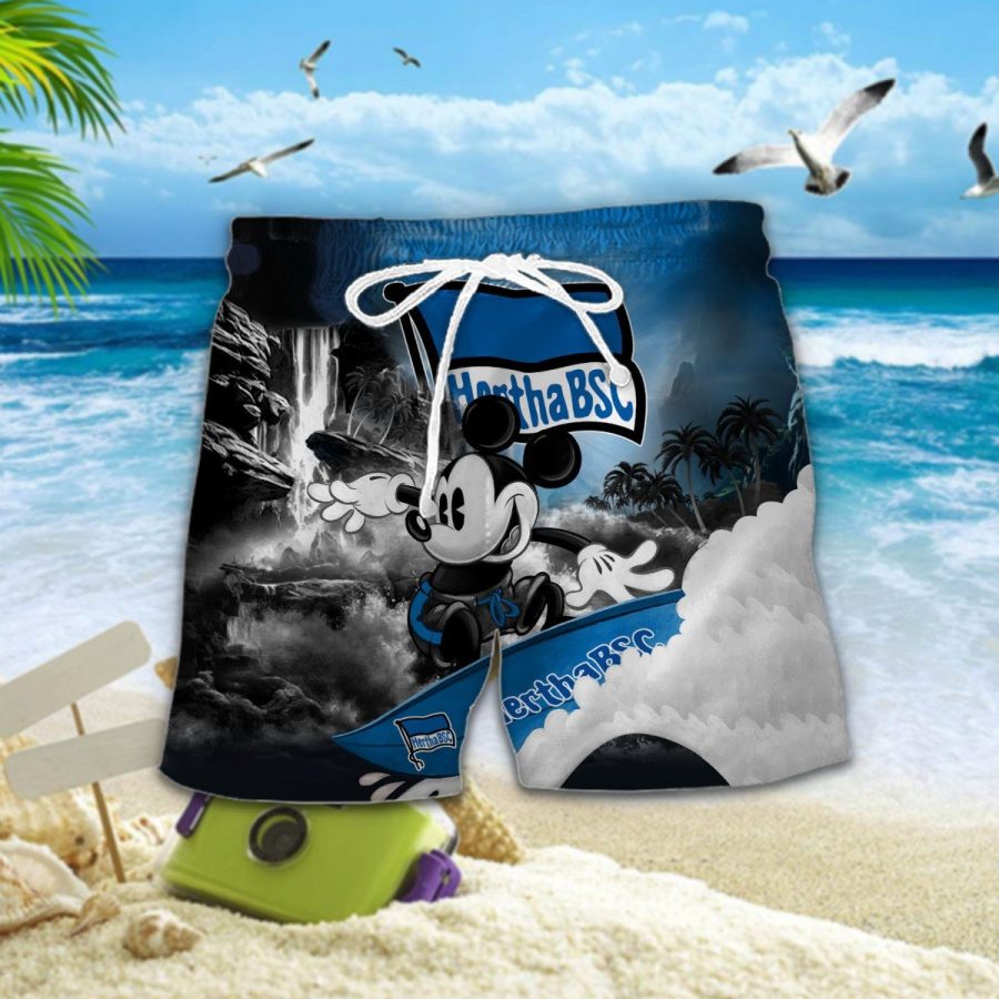 Hawaiihemd Hertha BSC – Herren Sommerhemd – Bild 2