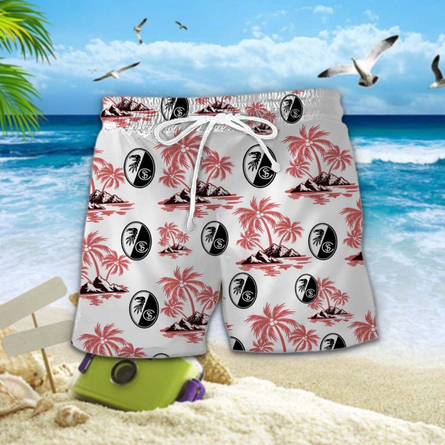 Hawaiihemd SC Freiburg – Herren Sommerhemd – Bild 2