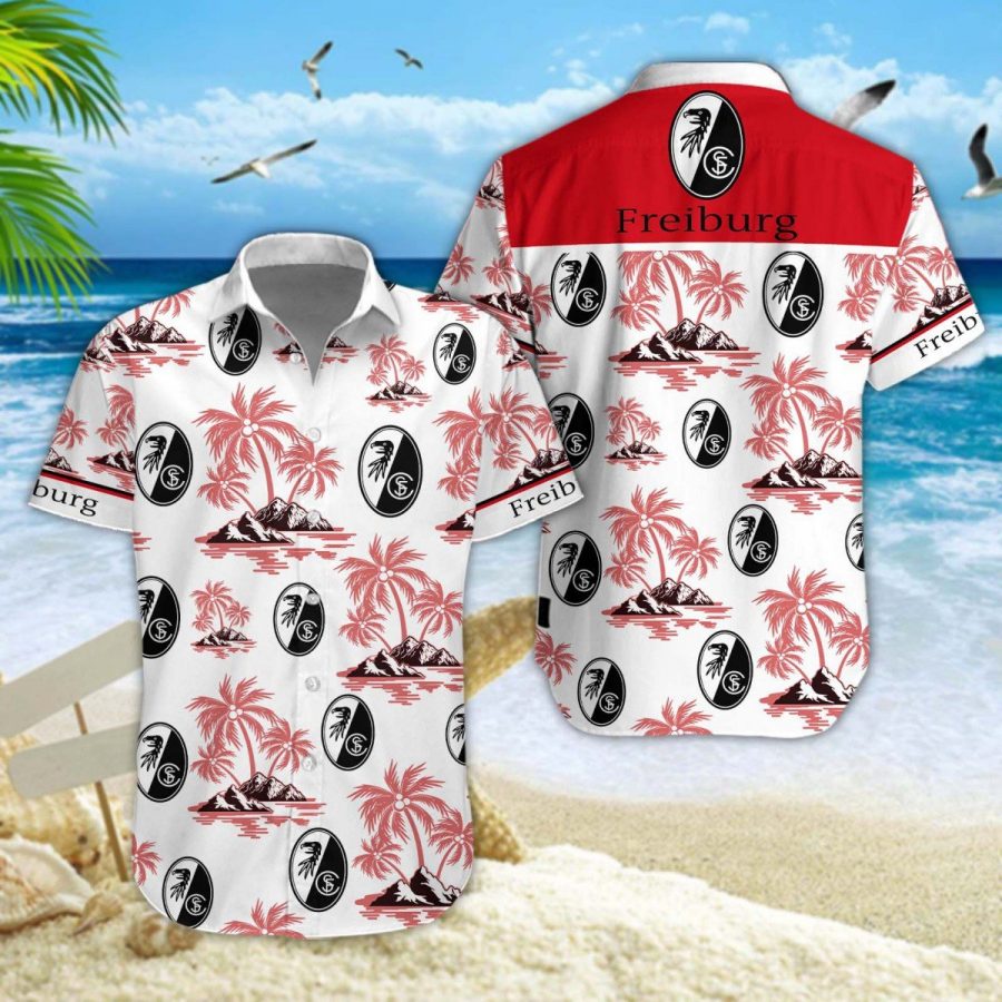Hawaiihemd SC Freiburg – Herren Sommerhemd