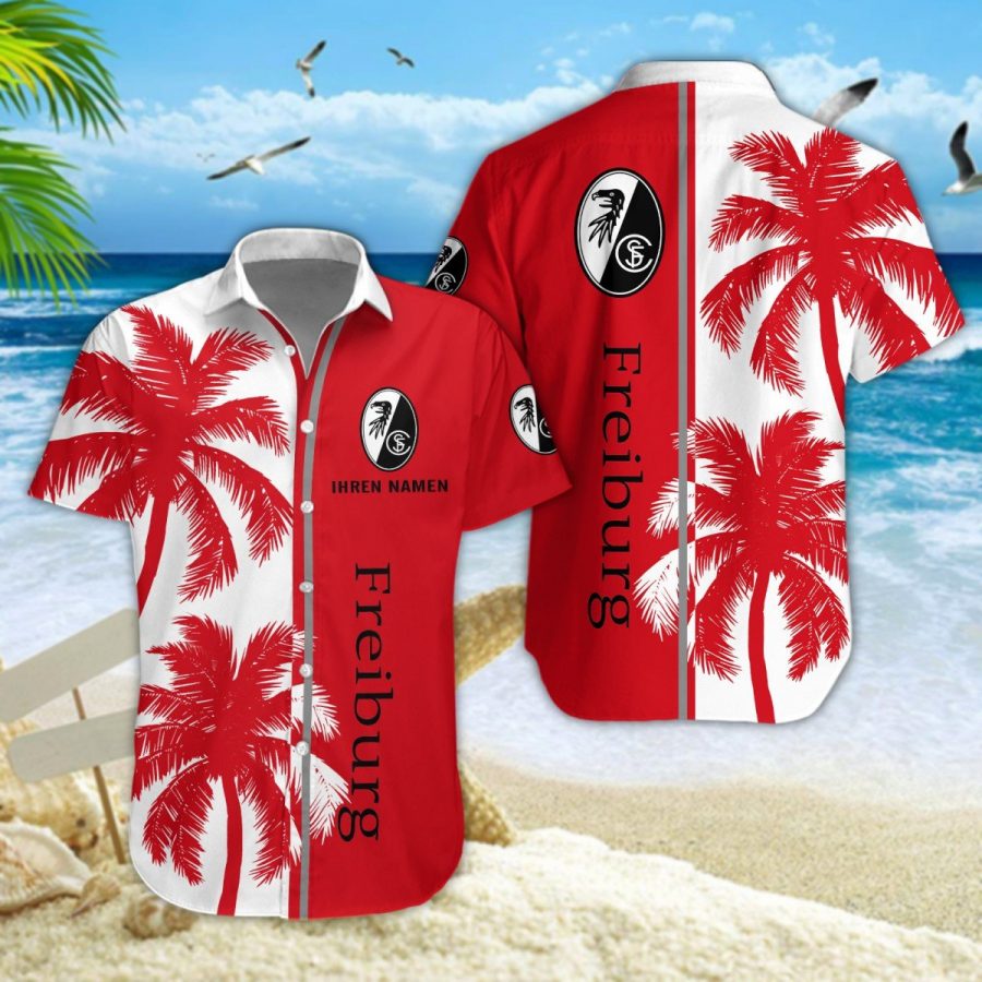 Hawaiihemd SC Freiburg – Herren Sommerhemd