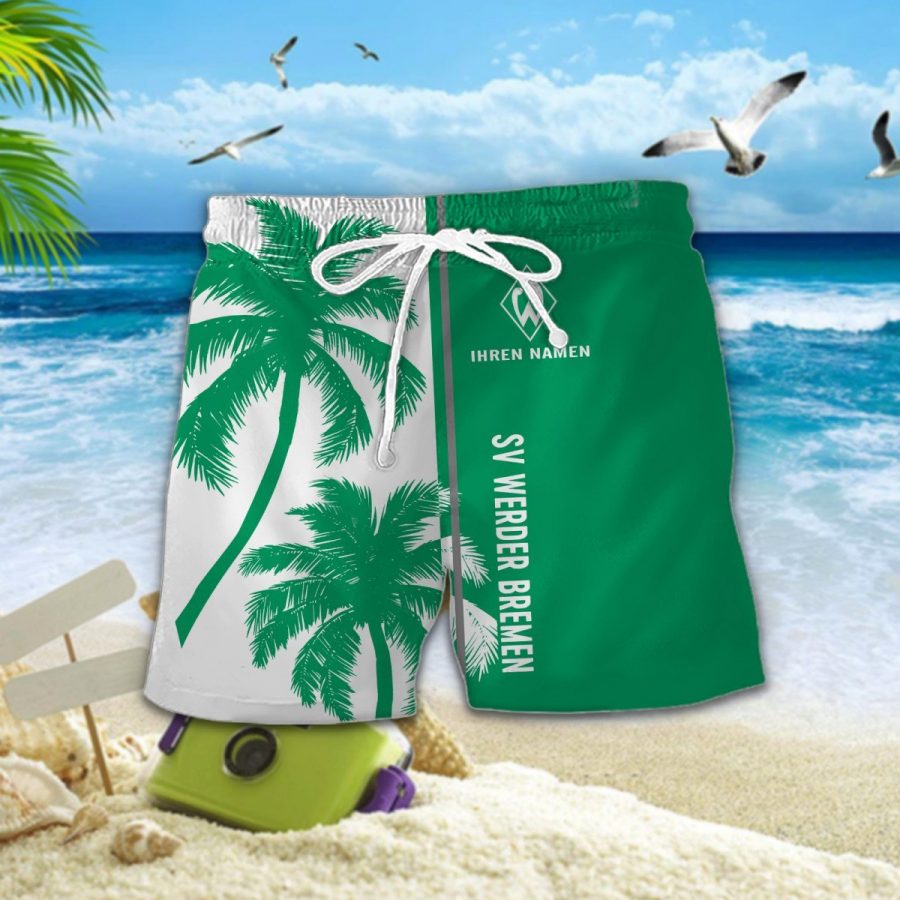 Hawaiihemd Werder Bremen – Herren Sommerhemd – Bild 2