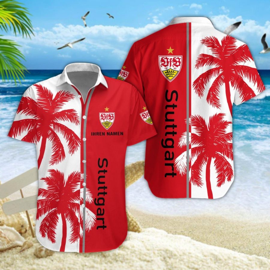Hawaiihemd VfB Stuttgart – Herren Sommerhemd