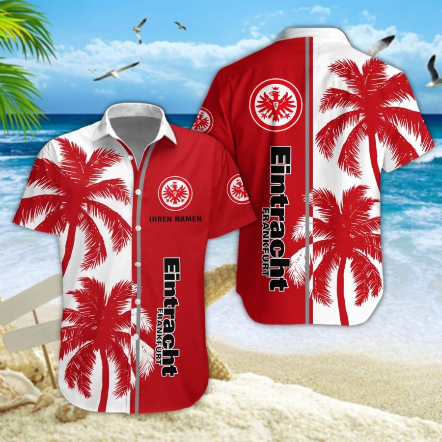 Hawaiihemd Eintracht Frankfurt – Herren Sommerhemd