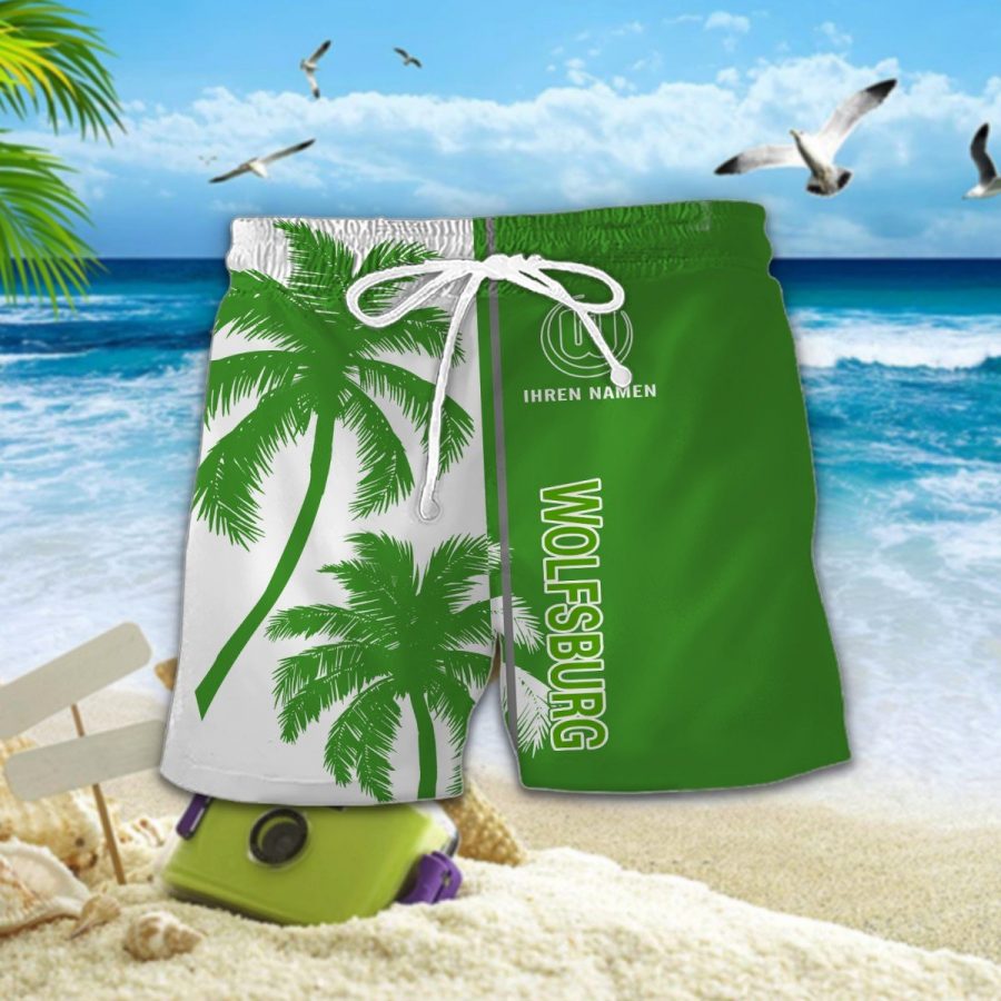 Hawaiihemd VfL Wolfsburg – Herren Sommerhemd – Bild 2