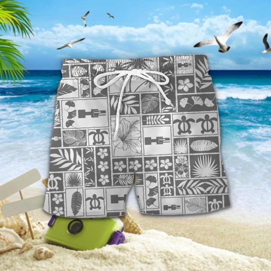 Hawaiihemd Hummer H2 – Herren Sommerhemd – Bild 2