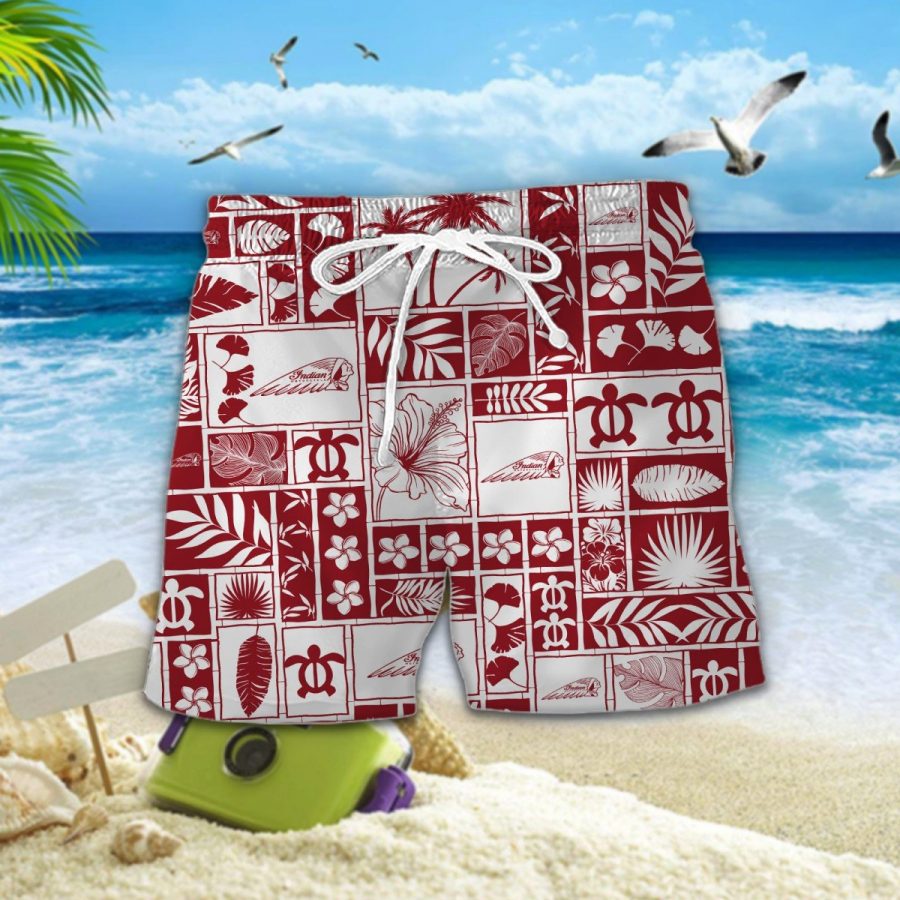 Hawaiihemd Indian Motorcycle – Herren Sommerhemd – Bild 2