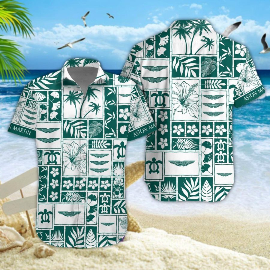 Hawaiihemd Aston Martin – Herren Sommerhemd