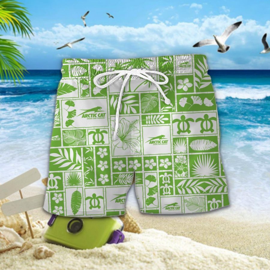 Hawaiihemd Arctic Cat – Herren Sommerhemd – Bild 2