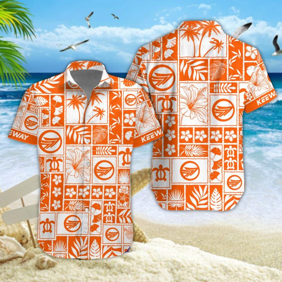Hawaiihemd Keeway Motorcycles – Herren Sommerhemd