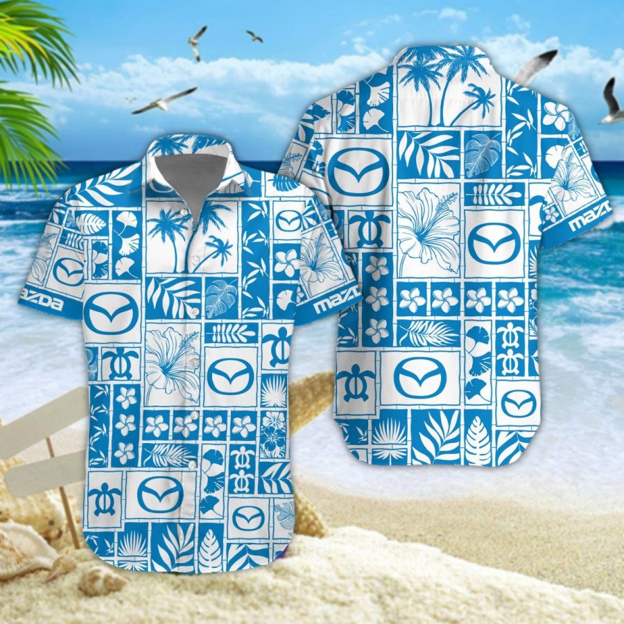 Hawaiihemd Mazda – Herren Sommerhemd