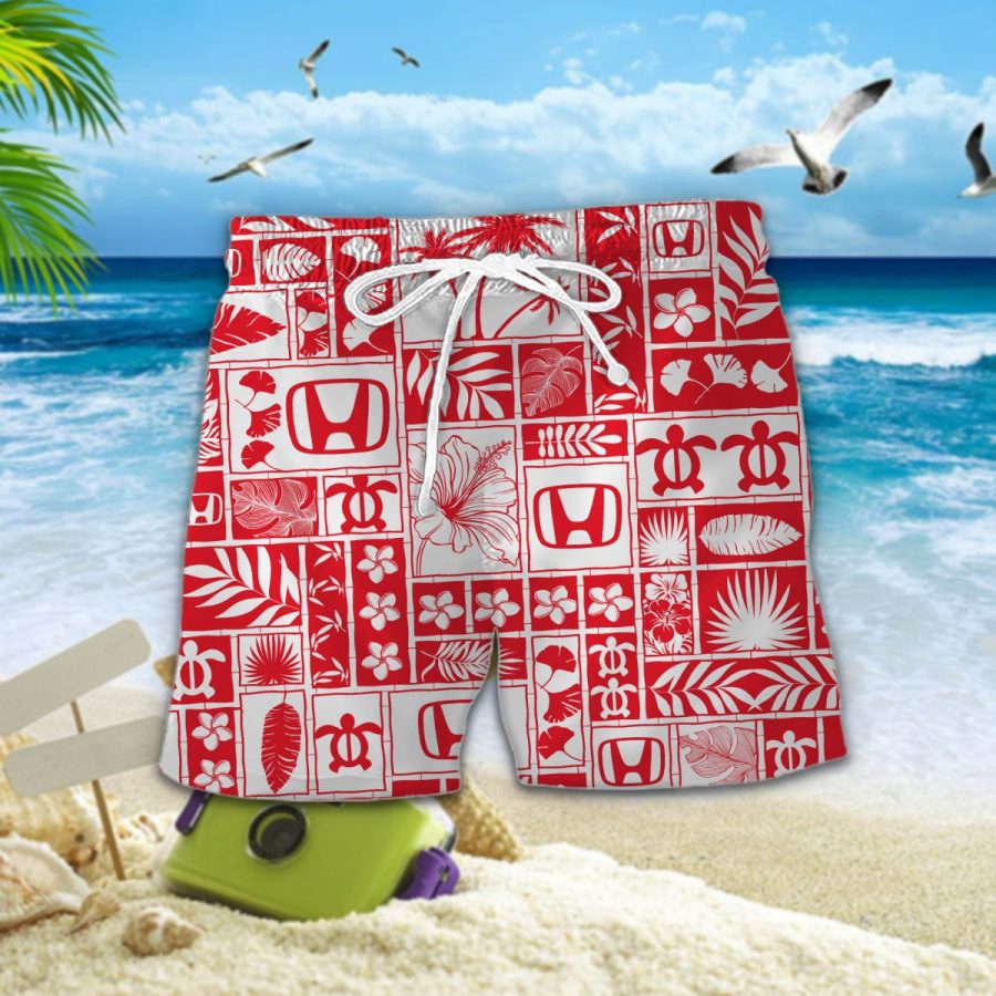 Hawaiihemd Honda – Herren Sommerhemd – Bild 2