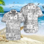 Hawaiihemd Dodge Charger – Herren Sommerhemd
