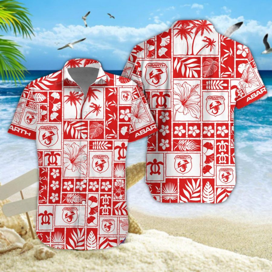 Hawaiihemd Abarth – Herren Sommerhemd