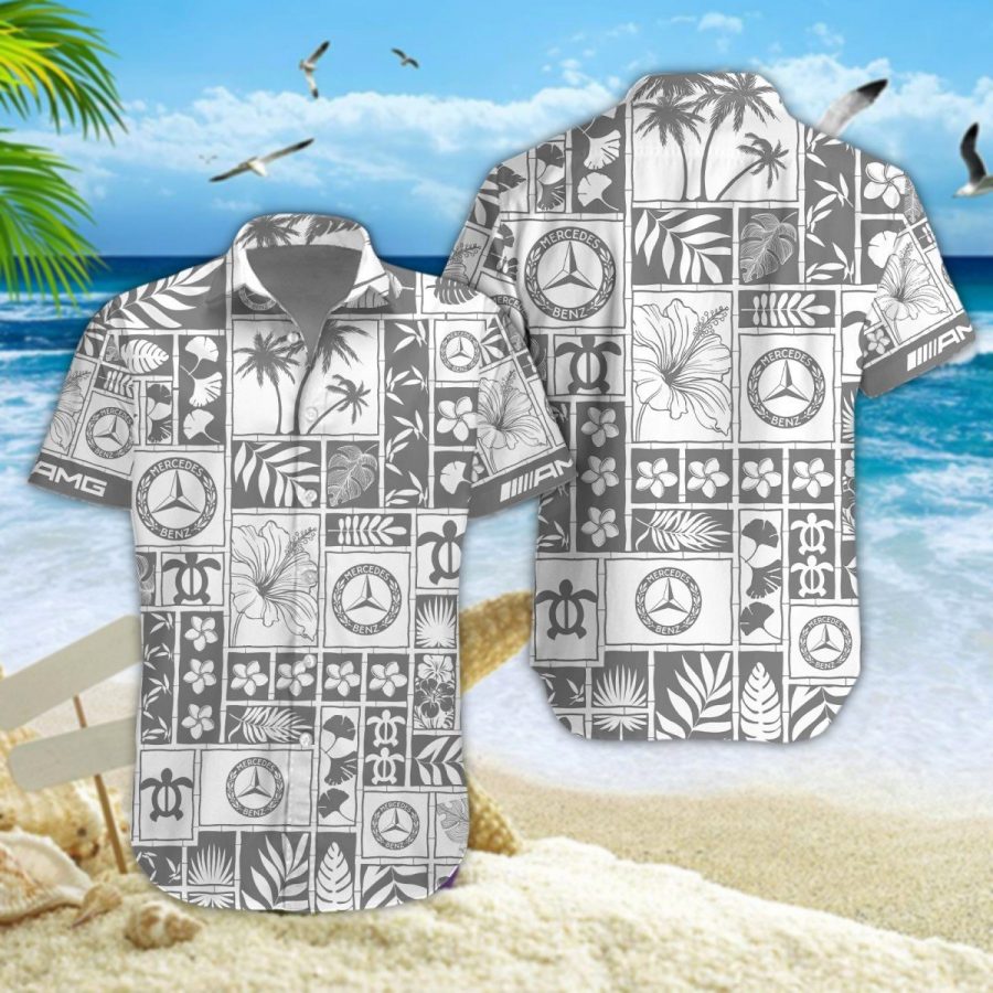 Hawaiihemd Mercedes-AMG – Herren Sommerhemd