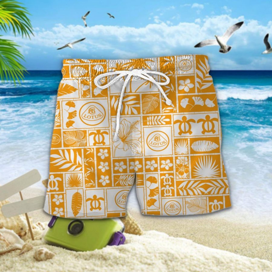 Hawaiihemd Lotus – Herren Sommerhemd – Bild 2