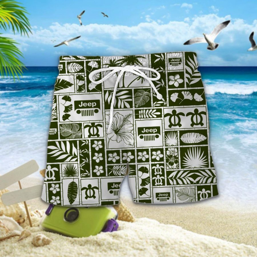 Hawaiihemd Jeep – Herren Sommerhemd – Bild 2