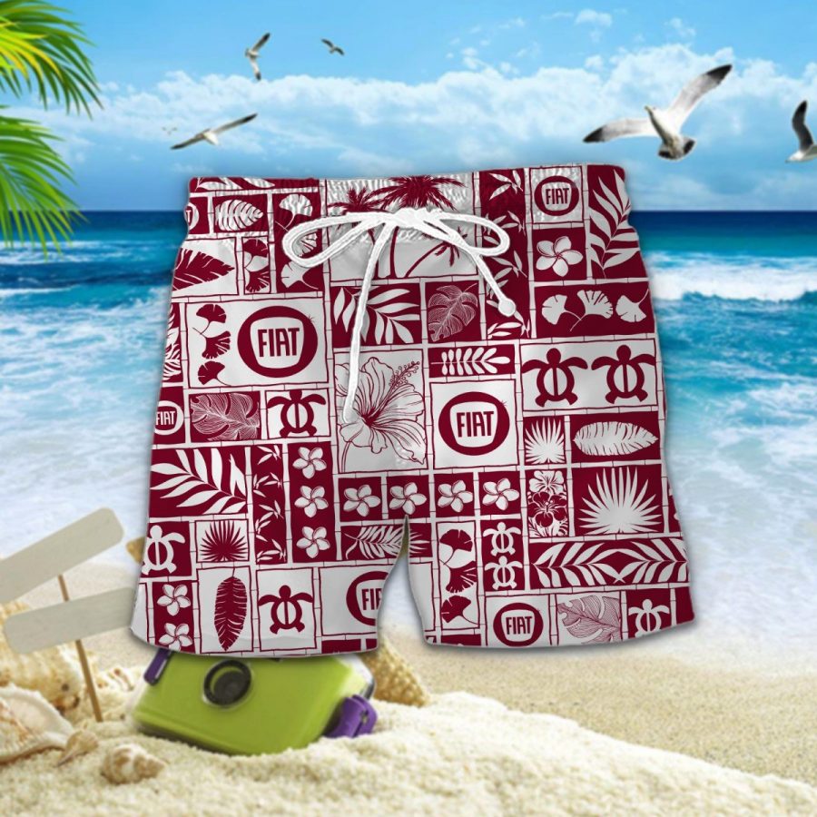 Hawaiihemd Fiat – Herren Sommerhemd – Bild 2