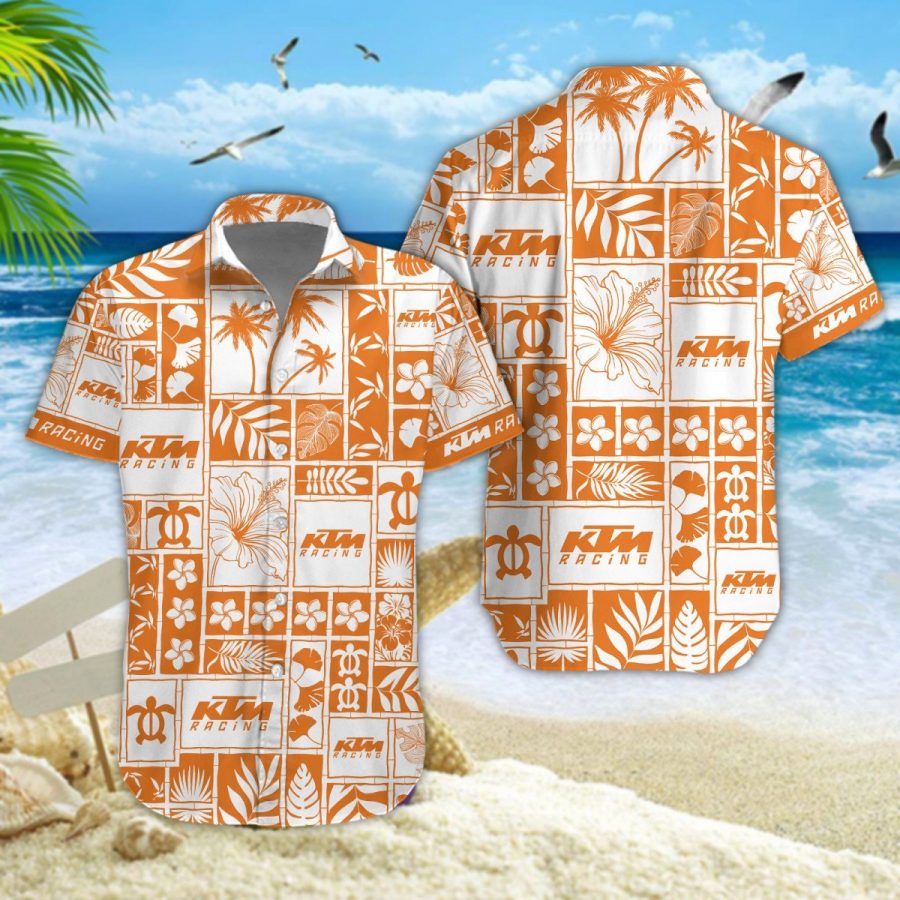 Hawaiihemd KTM Racing – Herren Sommerhemd