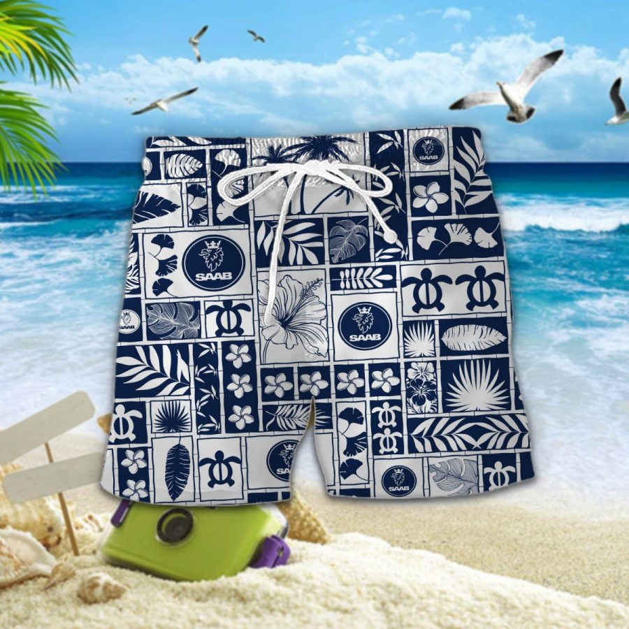 Hawaiihemd Saab – Herren Sommerhemd – Bild 2