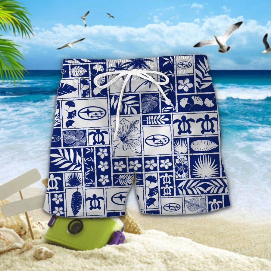 Hawaiihemd Subaru – Herren Sommerhemd – Bild 2