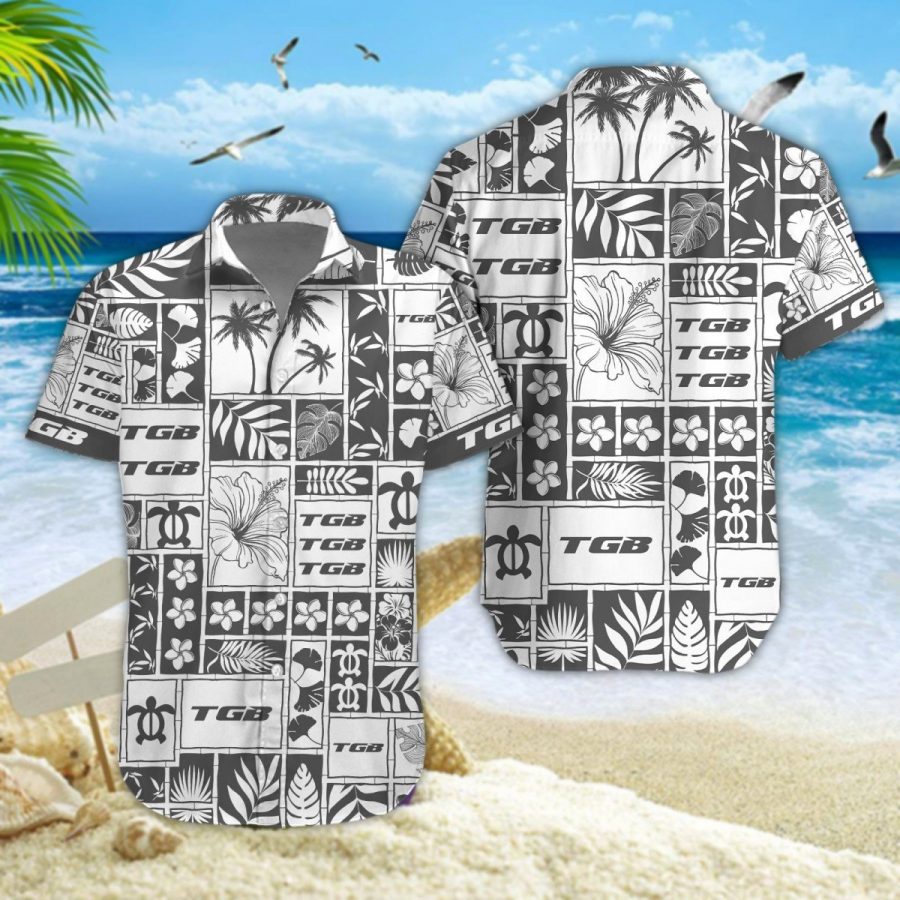 Hawaiihemd TGB Motorcycles – Herren Sommerhemd