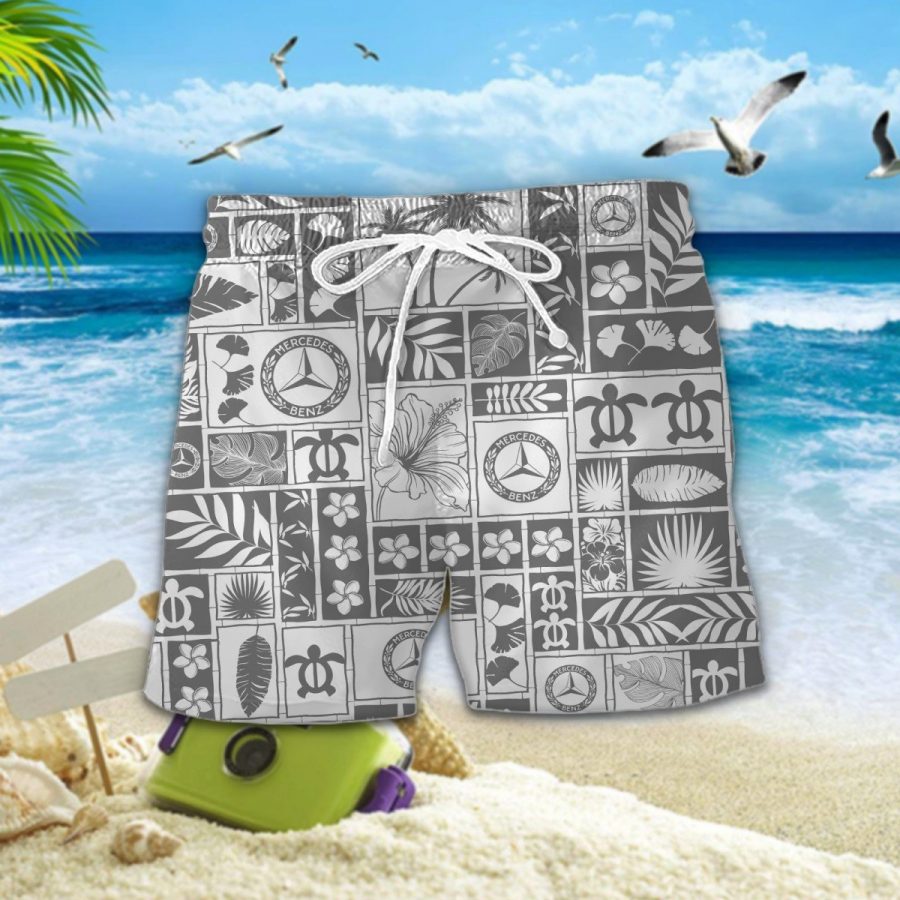 Hawaiihemd Mercedes-Benz – Herren Sommerhemd – Bild 2