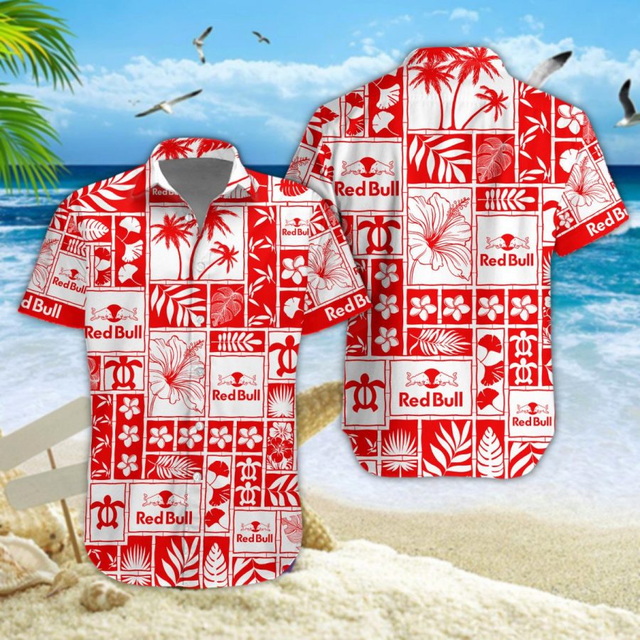 Hawaiihemd Red Bull – Herren Sommerhemd