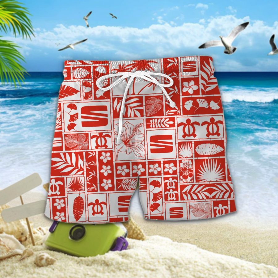 Hawaiihemd Seat – Herren Sommerhemd – Bild 2