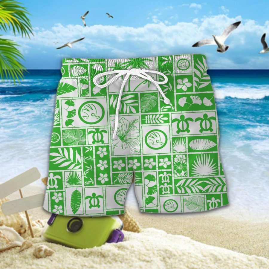 Hawaiihemd Skoda – Herren Sommerhemd – Bild 2