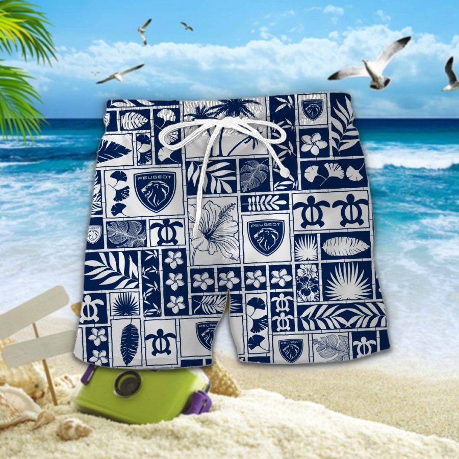 Hawaiihemd Peugeot – Herren Sommerhemd – Bild 2