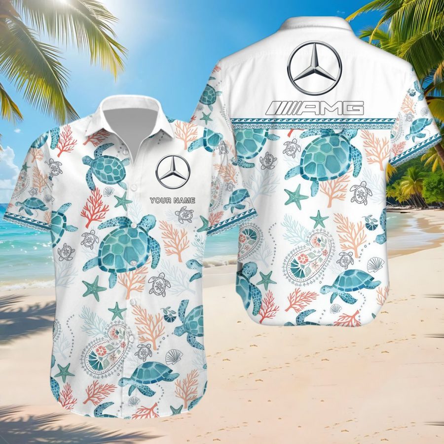 Hawaiihemd Mercedes-AMG – Herren Sommerhemd