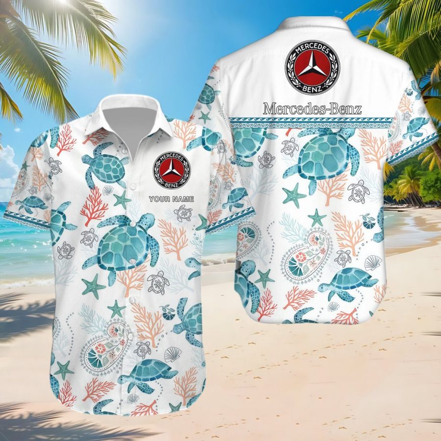 Hawaiihemd Mercedes-Benz – Herren Sommerhemd