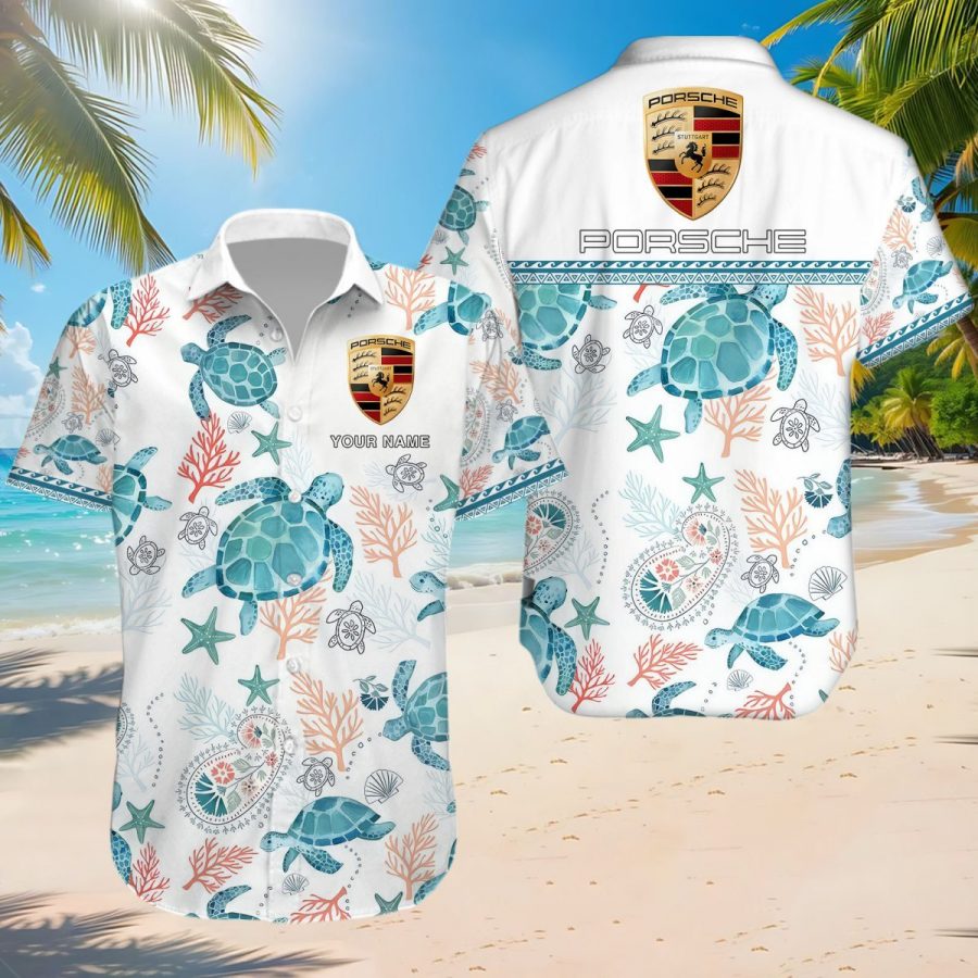 Hawaiihemd Porsche – Herren Sommerhemd