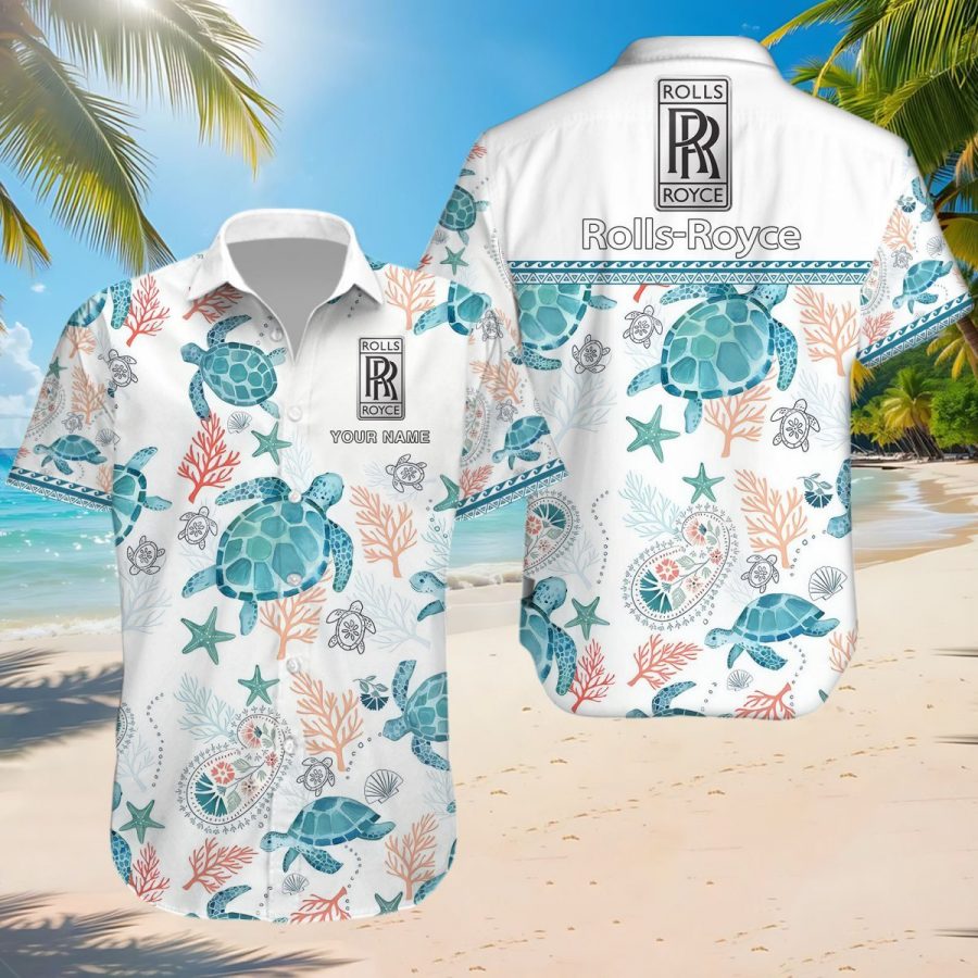 Hawaiihemd Rolls-Royce – Herren Sommerhemd