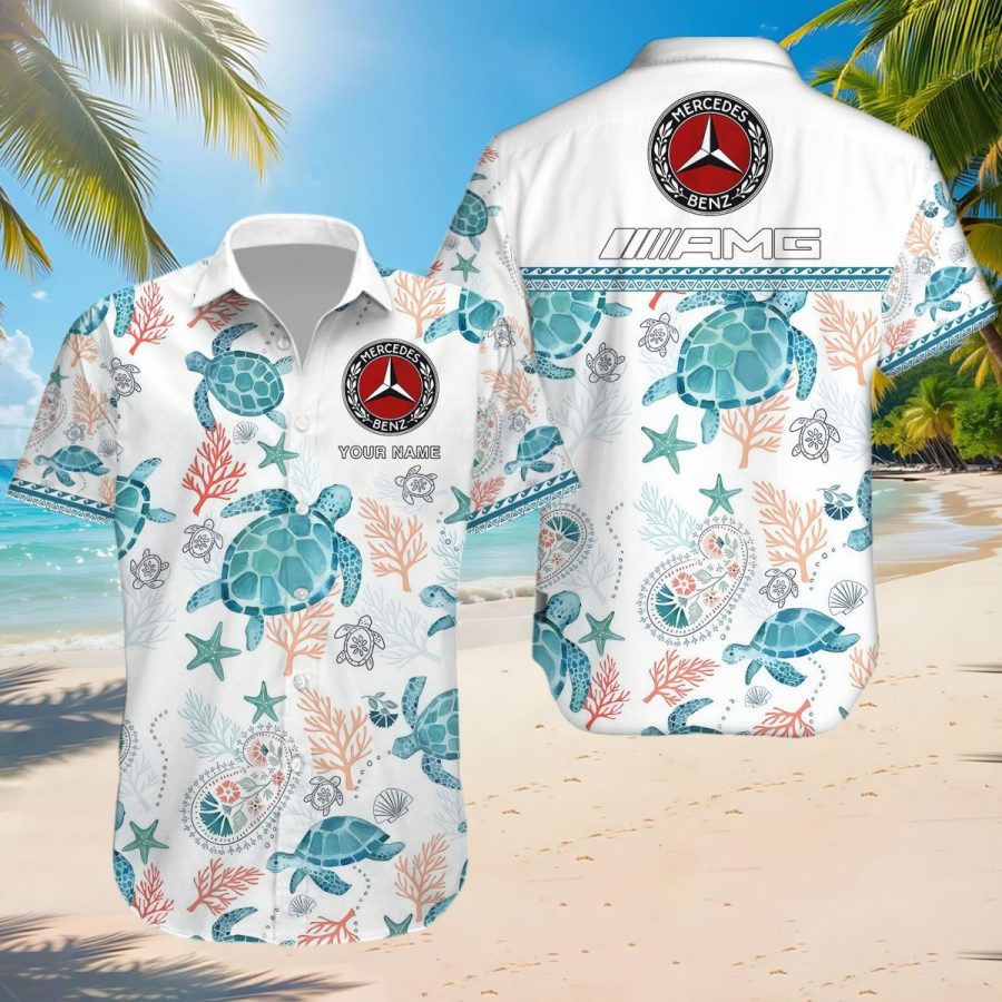 Hawaiihemd Mercedes-AMG – Herren Sommerhemd