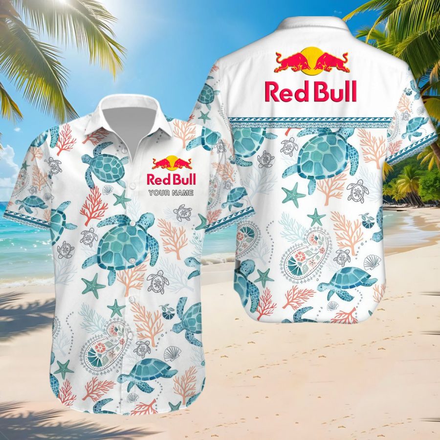 Hawaiihemd Red Bull – Herren Sommerhemd