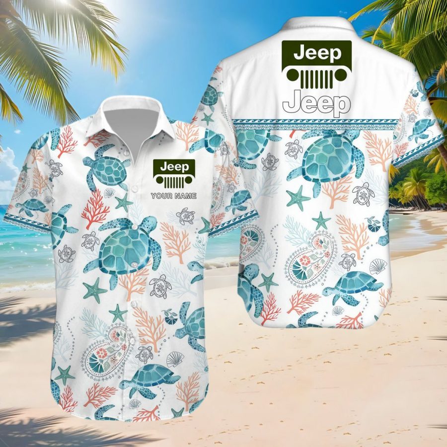 Hawaiihemd Jeep – Herren Sommerhemd