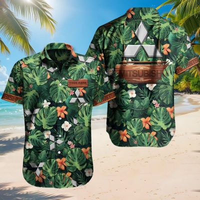 Hawaiihemd Mitsubishi – Herren Sommerhemd