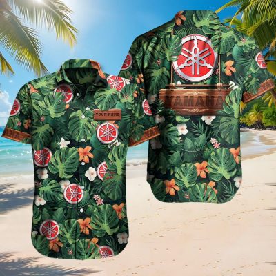 Hawaiihemd Yamaha – Herren Sommerhemd