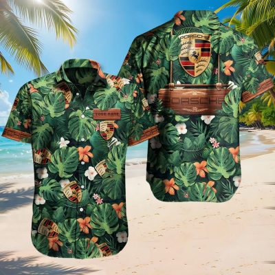 Hawaiihemd Porsche – Herren Sommerhemd
