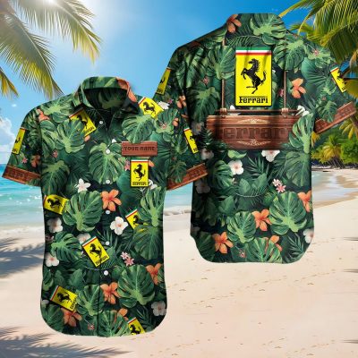 Hawaiihemd Ferrari – Herren Sommerhemd