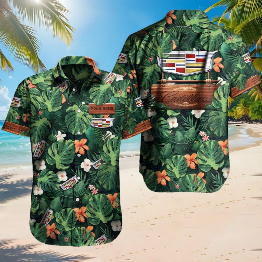 Hawaiihemd Cadillac – Herren Sommerhemd