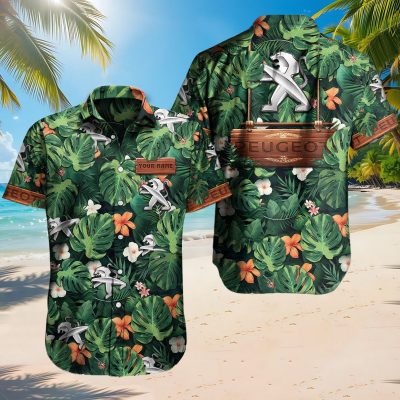 Hawaiihemd Peugeot – Herren Sommerhemd