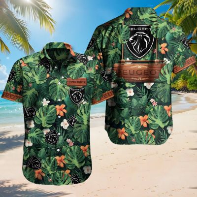 Hawaiihemd Peugeot – Herren Sommerhemd