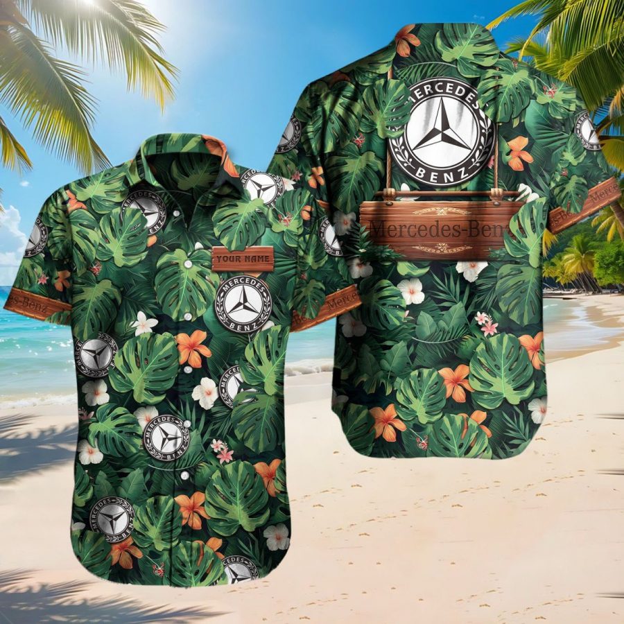 Hawaiihemd Mercedes-Benz – Herren Sommerhemd