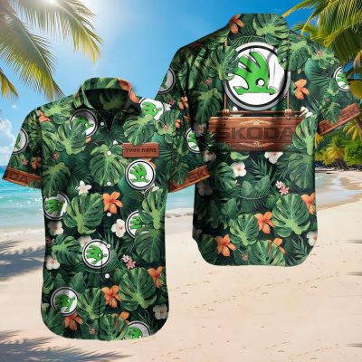 Hawaiihemd Skoda – Herren Sommerhemd