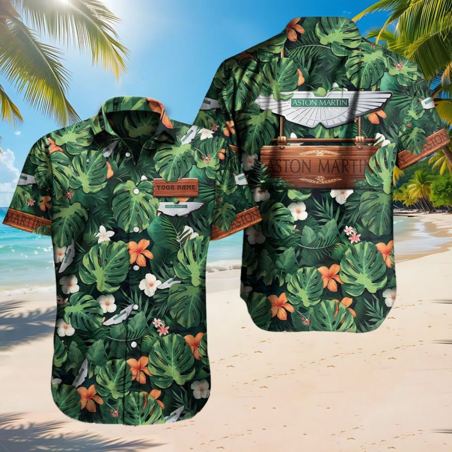 Hawaiihemd Aston Martin – Herren Sommerhemd