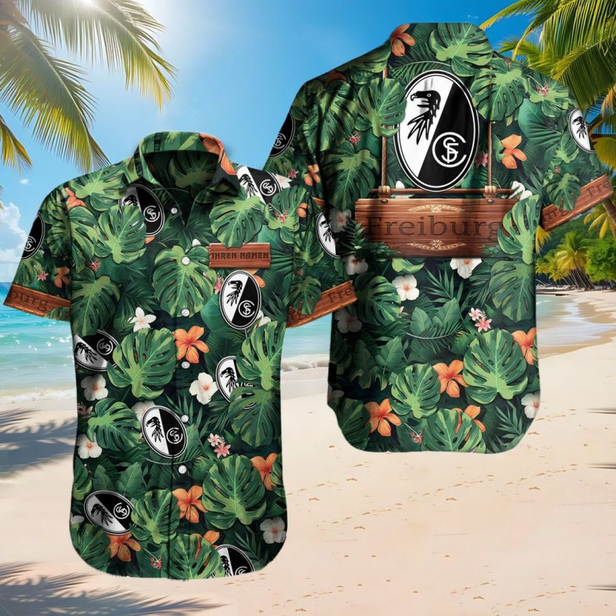 Hawaiihemd SC Freiburg – Herren Sommerhemd